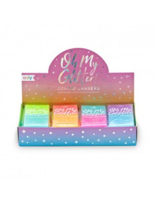 Εικόνα της Oh My Glitter! Jumbo Erasers