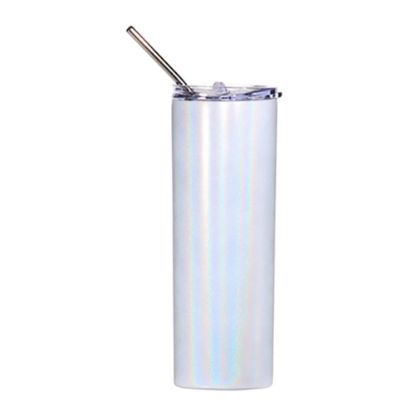 Εικόνα της Skinny Tumbler 20oz WHITE Sparkling