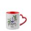 Εικόνα της MUG 11oz. (Heart) Red handle