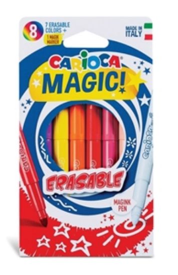 Εικόνα της ΜΑΡΚΑΔΟΡΟΙ CARIOCA ERASABLE/8 7+1