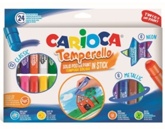 Εικόνα της ΜΑΡΚΑΔΟΡΟΙ CARIOCA TEMPERELLO/24 SUPER PACK