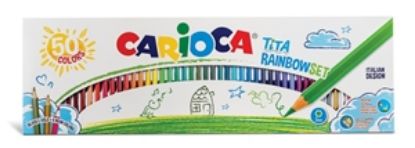 Εικόνα της ΞΥΛΟΜΠΟΓΙΕΣ CARIOCA TITA RAINBOW SET 50τεμ