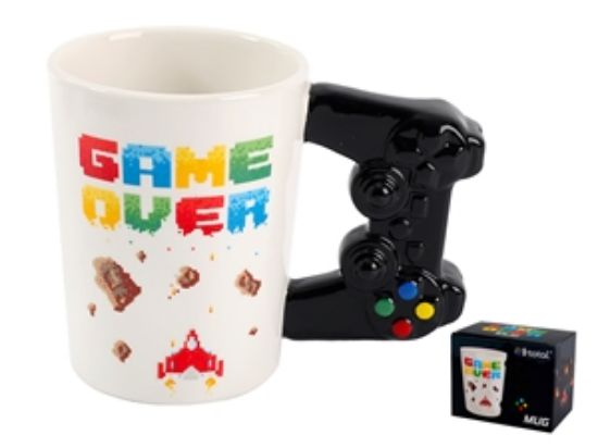 Εικόνα της ΚΟΥΠΑ TOTAL GIFT CERAMIC MUGS XL1923 GAME OVER