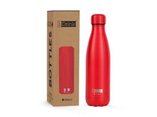 Εικόνα της ΠΑΓΟΥΡΙ i DRINK ID0004 THERMAL BOTTLE 500ml RED