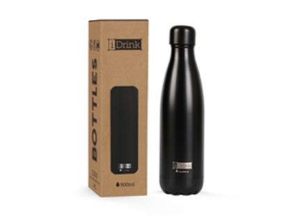 Εικόνα της ΠΑΓΟΥΡΙ i DRINK ID0005 THERMAL BOTTLE 500ml BLACK