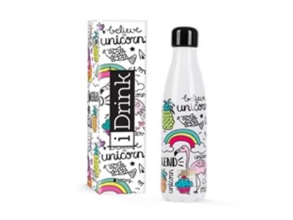 Εικόνα της ΠΑΓΟΥΡΙ i DRINK ID0009 THERMAL BOTTLE 500ml UNICORN