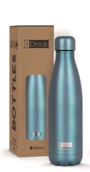 Εικόνα της ΠΑΓΟΥΡΙ i DRINK ID0024 THERM BOTTLE 500ml MATTE GREEN