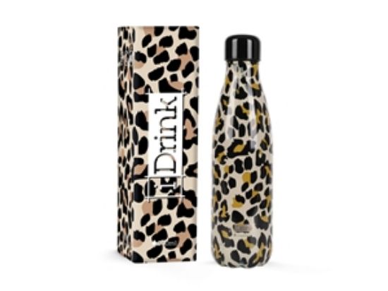 Εικόνα της ΠΑΓΟΥΡΙ i DRINK ID0028 THERM BOTTLE 500ml LEOPARD