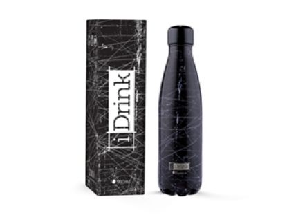 Εικόνα της ΠΑΓΟΥΡΙ i DRINK ID0088 THERM BOTTLE 500ml GRUNGE BLACK