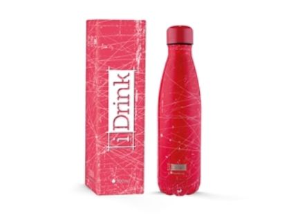 Εικόνα της ΠΑΓΟΥΡΙ i DRINK ID0089 THERM BOTTLE 500ml GRUNGE PINK