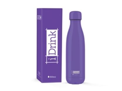 Εικόνα της ΠΑΓΟΥΡΙ i DRINK ID0407 THERM BOTTLE 500ml PURPLE