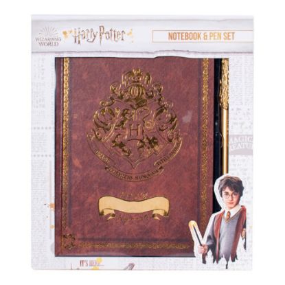 Εικόνα της Harry Potter Notebook & Pen Set – Crest & Customise