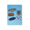 Εικόνα της Friends Velcro Notebook with Patches