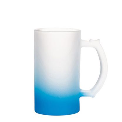 Εικόνα της Ποτήρι Μπύρας (Frosted) BLUE LIGHT Gradient 16oz