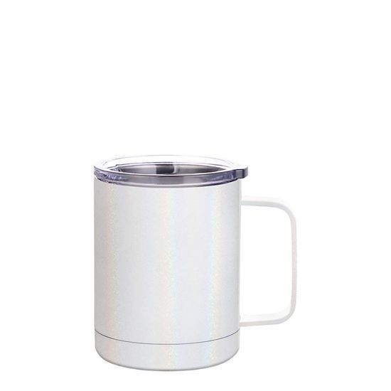 Εικόνα της Κούπα θερμός - 10oz - WHITE sparkling with Handle