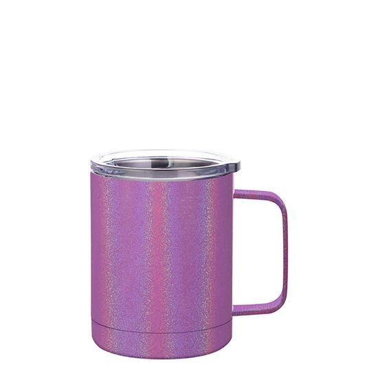 Εικόνα της Κούπα Θερμός - 10oz - PURPLE sparkling with Handle