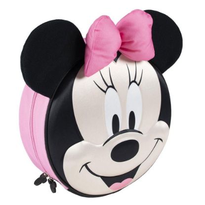 Εικόνα της Παιδική Τσάντα 3D Minnie Mouse black (9 x 27 x 27 cm)