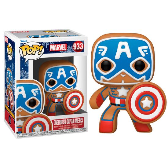 Εικόνα της POP figure Marvel Holiday Captain America