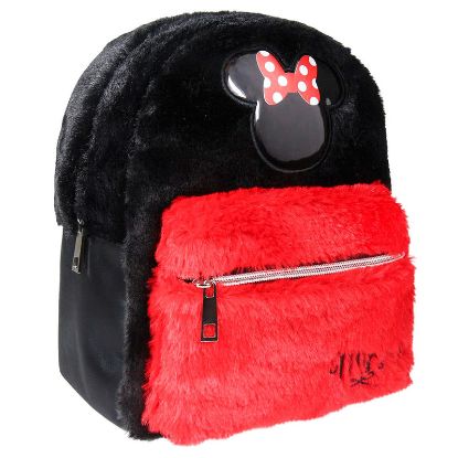 Εικόνα της Disney Minnie fluffy backpack 26cm