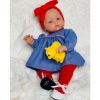 Εικόνα της Magic baby κούκλα Chencho "Alicia red bow "