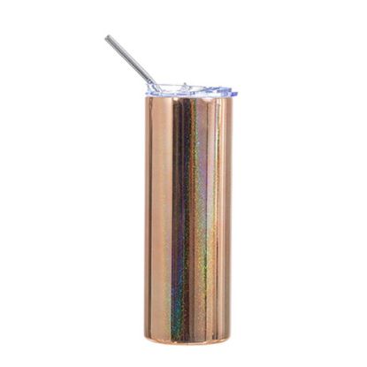 Εικόνα της Skinny Tumbler 20oz GOLD Metallic Sparkling