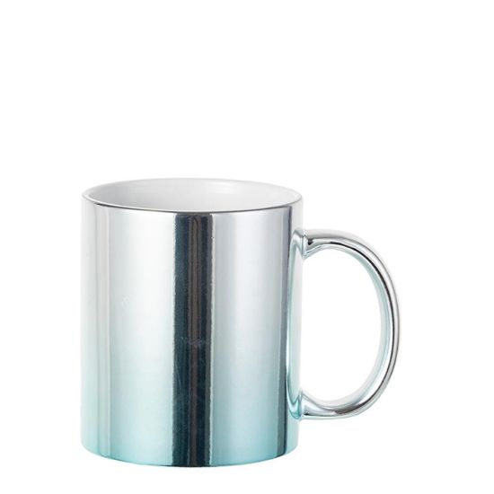 Εικόνα της MUG 11oz - MIRROR - BLUE/SILVER Gradient