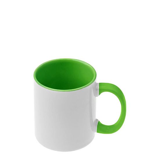 Εικόνα της MUG 11oz - INNER & HANDLE - GREEN LIGHT