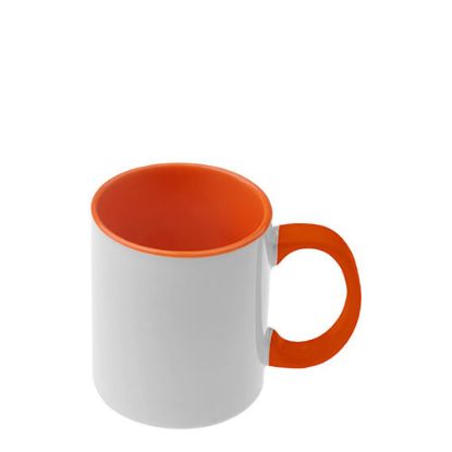 Εικόνα της MUG 11oz - INNER & HANDLE - ORANGE