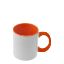 Εικόνα της MUG 11oz - INNER & HANDLE - ORANGE