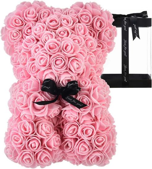 Εικόνα της ROSE BEAR PINK 40CM