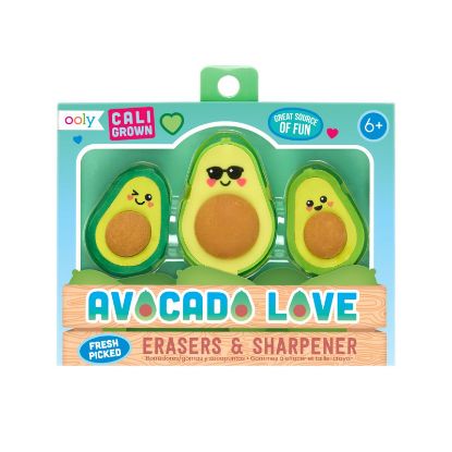 Εικόνα της Avocado-Love-Eraser-And-Sharpener