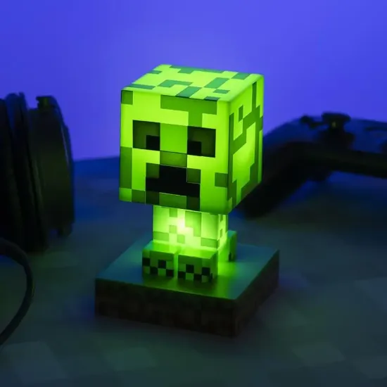 Εικόνα της Φορητό Φωτιστικό MINECRAFT Creeper Icon