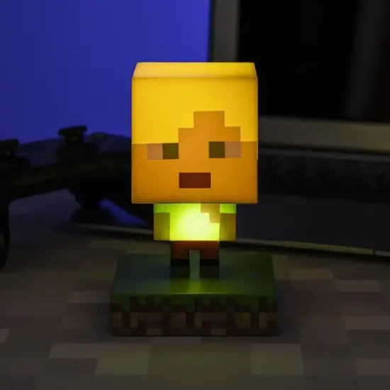 Εικόνα της Φορητό Φωτιστικό με ήχο MINECRAFT Alex Icon V2