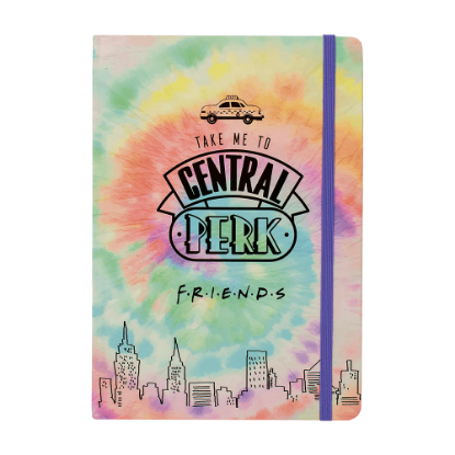 Εικόνα της  Friends A5 Casebound Notebook – Tie Dye