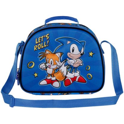 Εικόνα της Sonic The Hedgehog Lets Roll 3D lunch bag