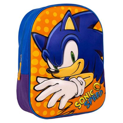 Εικόνα της Sonic The Hedgehog 3D backpack 31cm