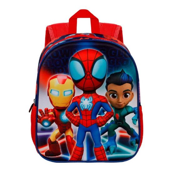 Εικόνα της Marvel Spiderman Glow 3D backpack 31cm