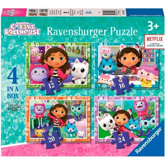 Εικόνα της Gabbys Dollhouse puzzle 12-16-20-24pzs