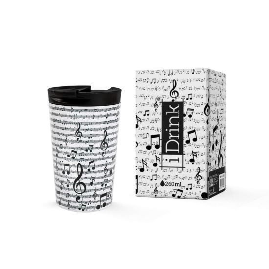 Εικόνα της ΚΟΥΠΑ I DRINK ID0245 TRAVEL MUG 260ML MUSIC