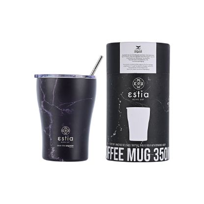 Εικόνα της ΘΕΡΜΟΣ COFFEE MUG SAVE THE AEGEAN 350ml PENTELICA BLACK