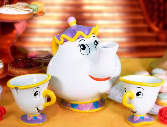 Εικόνα της DISNEY Teapot set Mrs. Potts and Chip