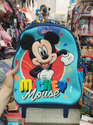 Εικόνα της ΣΧΟΛΙΚΗ ΤΣΑΝΤΑ ΤΡΟΛΕΪ ΝΗΠΙΟΥ DISNEY MICKEY MOUSE MUST 2 ΘΗΚΕΣ