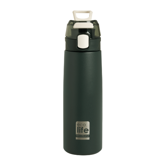 Εικόνα της Dark Green Thermos 550ml | Με Infuser