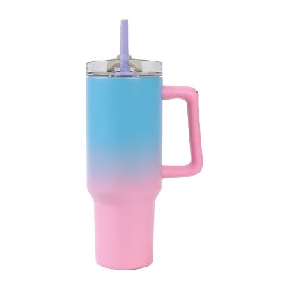 Εικόνα της ΚΟΥΠΑ i DRINK ID0253 TRAVEL MUG 1200ml PINK/BLUE