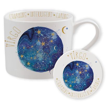 Εικόνα της Summer Thornton (Virgo ) Premium Mug & Coaster Gift Set