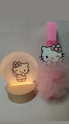 Εικόνα της ΣΕΤ ΛΑΜΠΑΔΑ ΚΑΙ ΦΩΤΙΣΤΙΚΟ HELLO KITTY