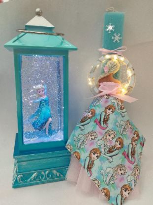 Εικόνα της ΣΕΤ ΛΑΜΠΑΔΑ FROZEN ΜΕ ΦΑΝΑΡΙ