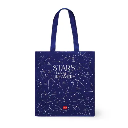 Εικόνα της Cotton Tote Bag-STARS