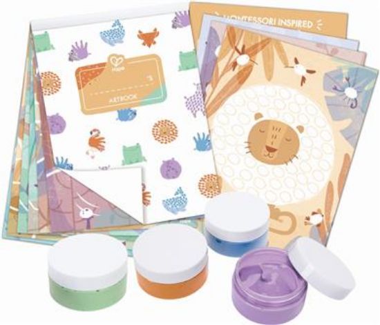 Εικόνα της Hape Artbook Finger Painting