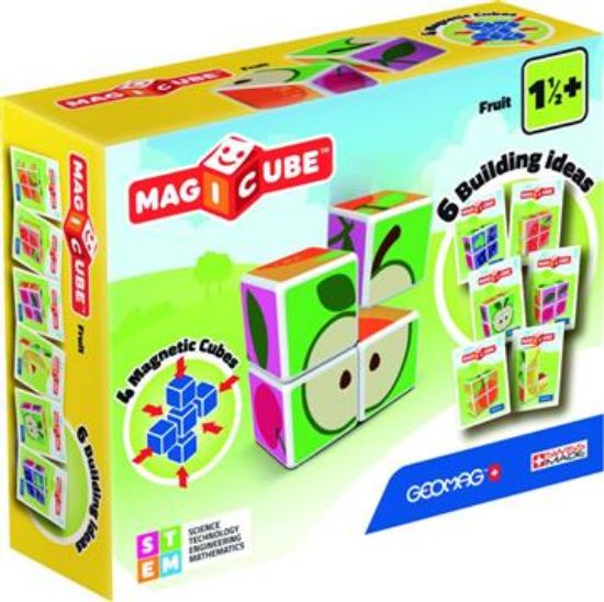 Εικόνα της Geomag MAGICUBE  - Συναρμολόγησε τα Φρούτα